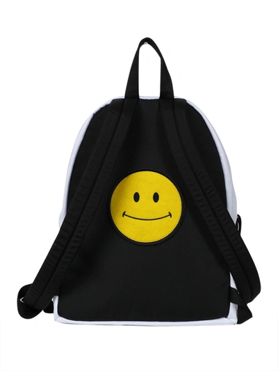 Shop Vetements Have A Nice Day Backpack In White