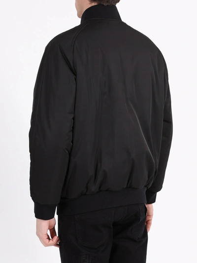 Shop Fendi Ff Logo Bomber Jacket