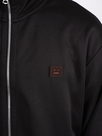 Shop Acne Studios Face Zipped Jacket
