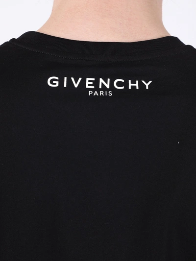 Shop Givenchy Dark Amore Logo T-shirt Black