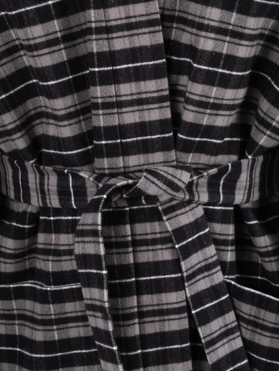 Shop Balenciaga Check Pajama Jacket