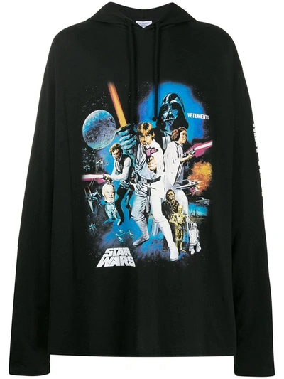 Vetements Star Wars Edition Episodes Hoodie in Black for Men