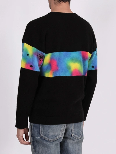 Shop The Elder Statesman Galactic Dye Rambler Sweatshirt