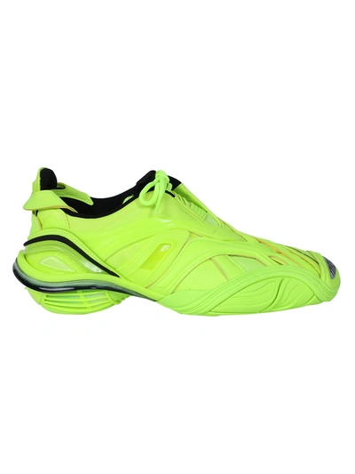 Shop Balenciaga Fluorescent Yellow Tyrex Sneaker