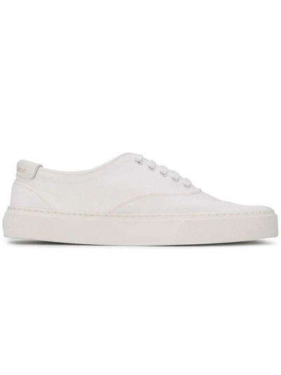 Shop Saint Laurent Venice Low Top Sneakers White