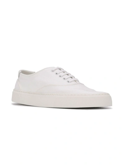 Shop Saint Laurent Venice Low Top Sneakers White