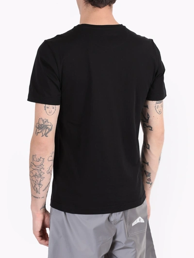 Shop Fendi Geometric Print T-shirt In Black