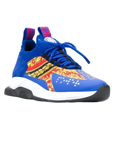 Shop Versace Cross Chainer Sneaker