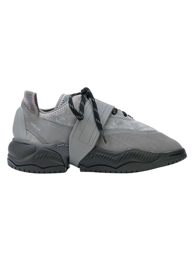 Shop Adidas Originals X Oamc Grey Type O-1 Sneakers