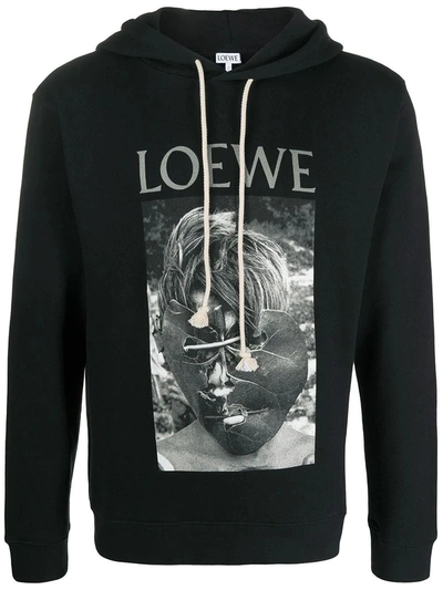 Shop Loewe Lord Of The Flies Hoodie In Black