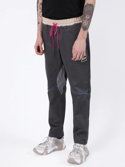 Shop Puma X Rhude Dark Shadow Drawstring Track Pants In Grey