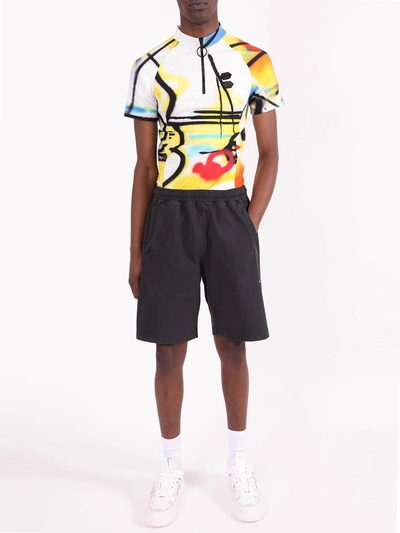 Shop Off-white Futura Spray Cycling T-shirt In Multicolor