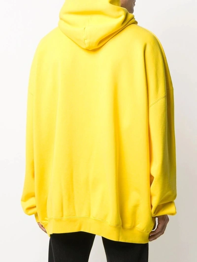 Balenciaga Yellow X Rated Hoodie