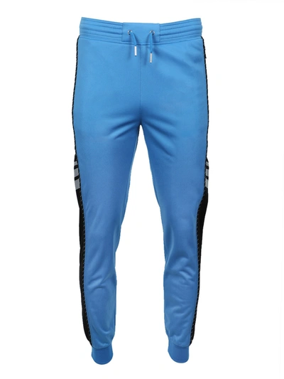 Shop Givenchy Blue & Black Panel Sweatpants