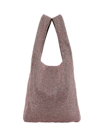 Shop Alexander Wang Embellished Mini Wangloc 'thank You' Shopper Tote In Red