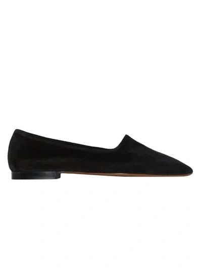 Shop Atp Atelier Andrano Suede Loafer Black