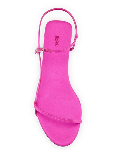 Shop The Row Bare Flat Sandal Bright Pink