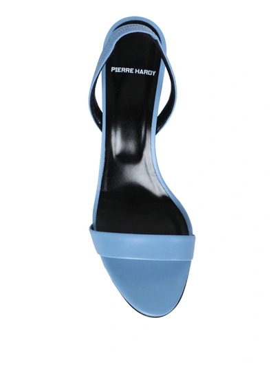 Shop Pierre Hardy Gala Sandal 70mm Sandal Light Blue