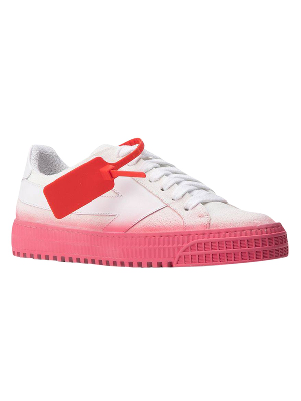 off white pink shoes