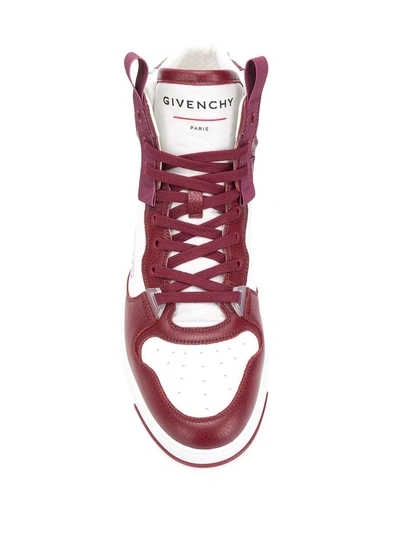 Shop Givenchy High Top Wing Sneakers