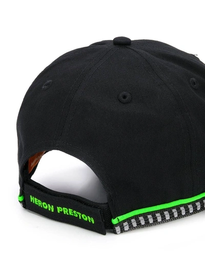 Shop Heron Preston Ctnmb Baseball Cap In Black