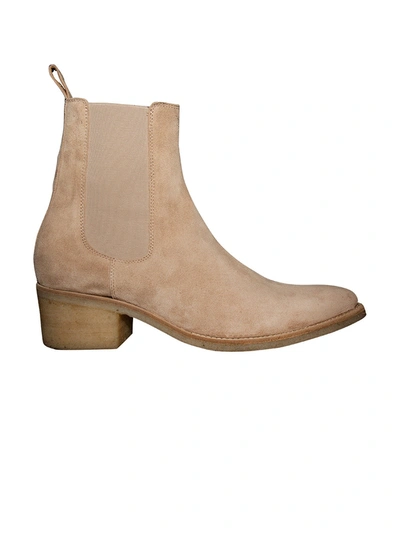 Shop Amiri Pointed Toe Chelsea Boot Tan