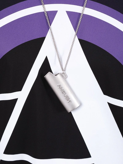 Shop Ambush Lighter Case Necklace Silver
