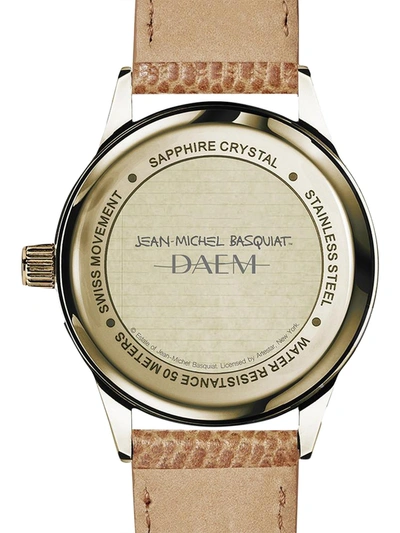 Shop Daem X Jean-michel Basquiat Warrior Watch