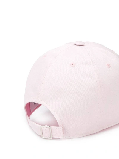 Shop Thom Browne Classic Embroidered Baseball Cap In Pink