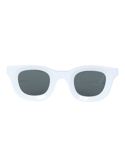 Shop Thierry Lasry X Rhude White Rodeo Sunglasses
