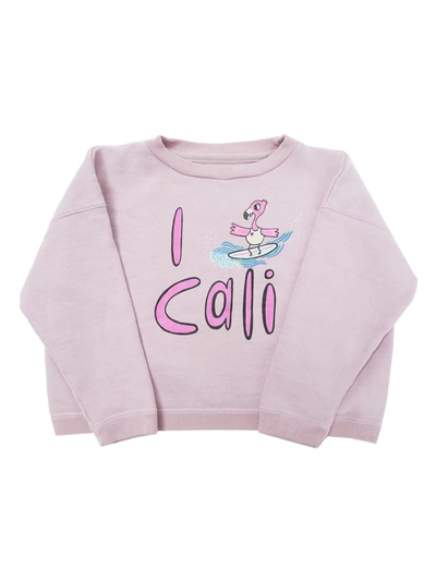 Shop The Webster I Love Cali Sweatshirt In Pink