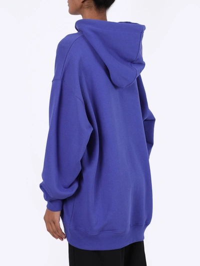 Shop Acne Studios Face Sweatshirt Electric Blue