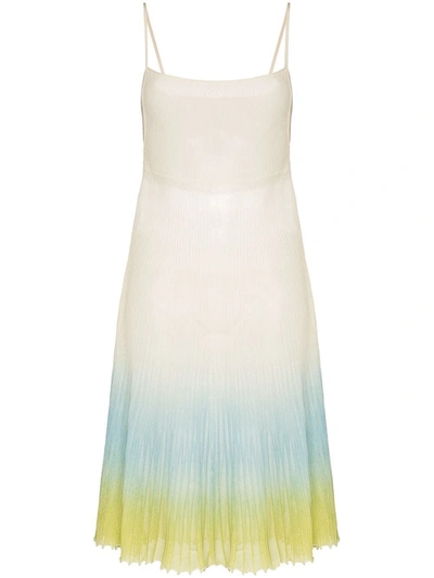 Shop Jacquemus La Robe Helado Ombré Dress