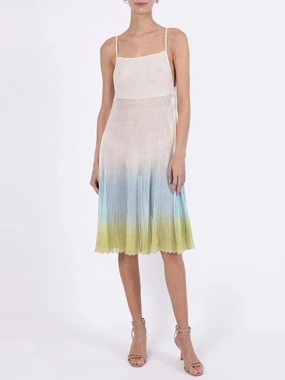 Shop Jacquemus La Robe Helado Ombré Dress