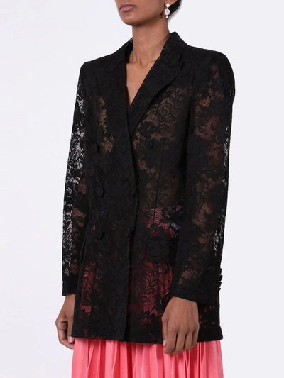 Shop Givenchy Lace Long Jacket