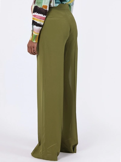 Shop Chloé Green Tailored Pants