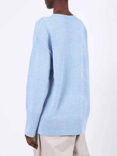 Shop Sies Marjan Light Blue Nasim Crew-neck Sweater