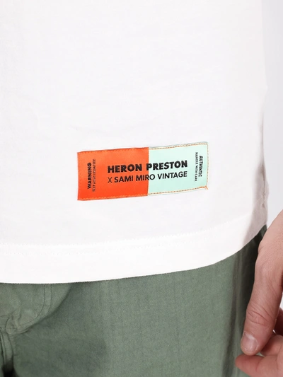 Shop Heron Preston X Sami Miro Vintage T-shirt