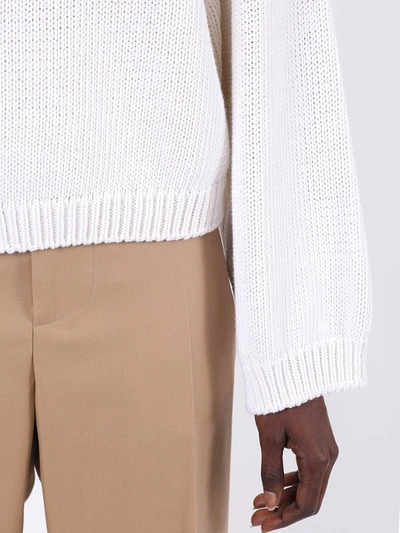 Shop The Row Yasima Textured Knit Top White