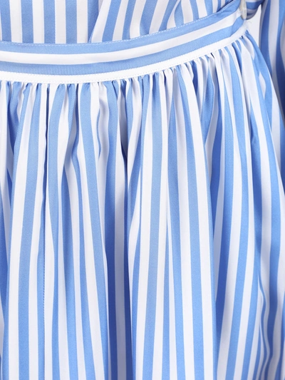 Shop Jil Sander Striped Madie Skirt