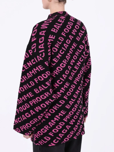 Shop Balenciaga X World Food Programme Logo Sweater