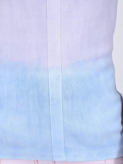 Shop Proenza Schouler White Label Tie-dye Tank Top In Multicolor