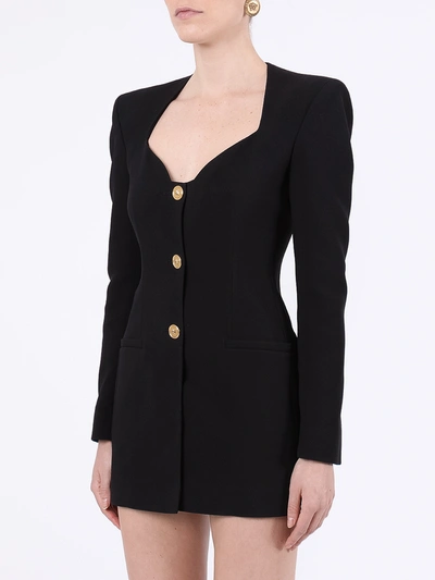 Shop Versace Tailored Blazer Mini Dress