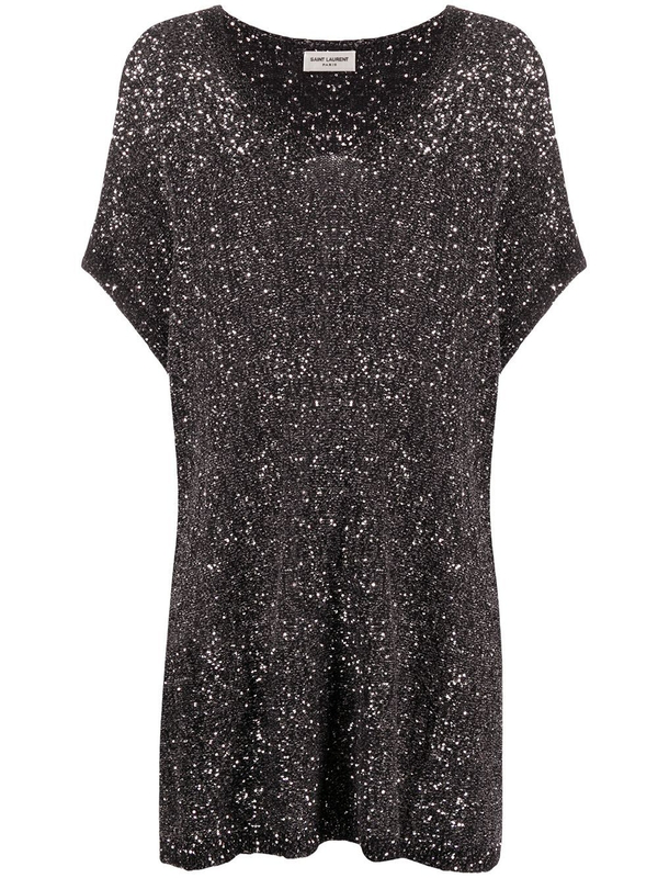 sequin kaftan dress