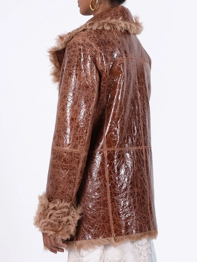 Shop Sies Marjan Pippa Reversible Shearling Jacket