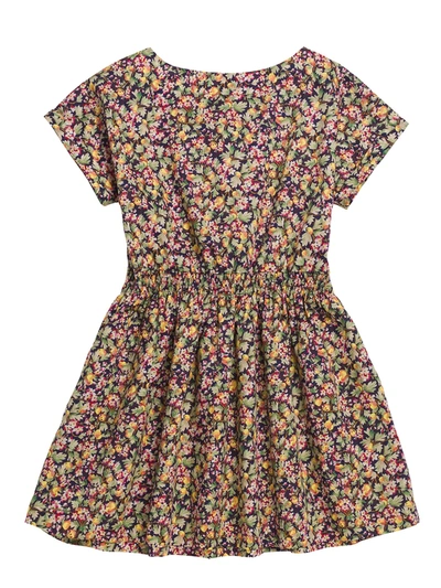 Shop Bonpoint 6y Louise Floral Print Dress In Multicolor