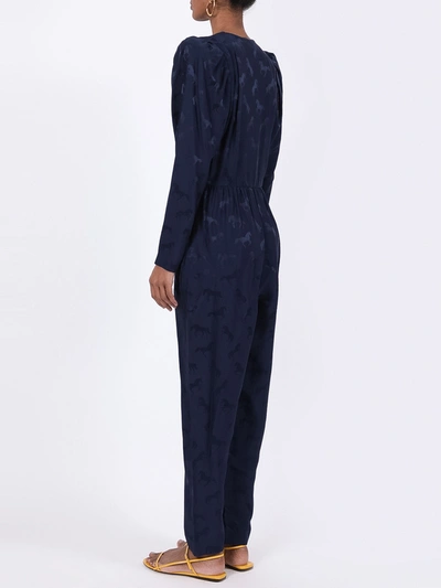 Shop Stella Mccartney Navy Tuta Jumpsuit In Blue