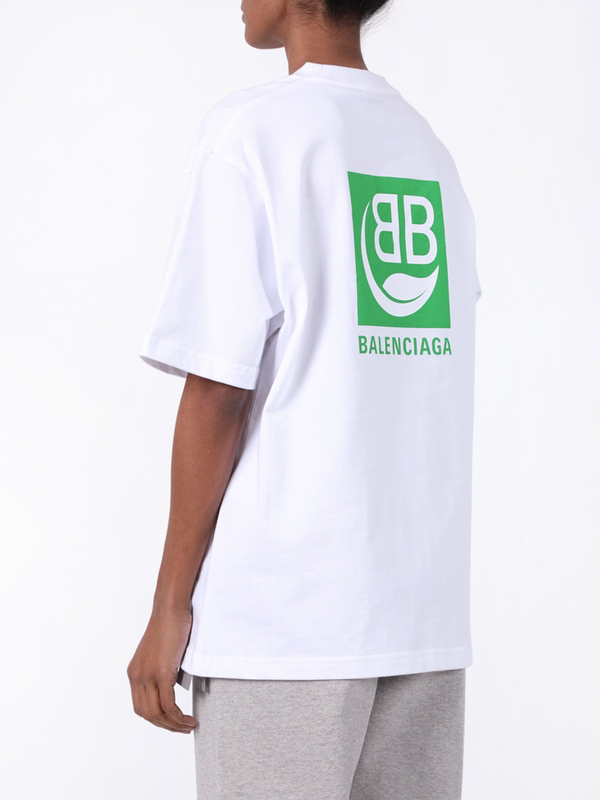 balenciaga t shirt neon green
