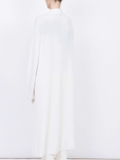 Shop Gabriela Hearst Llorona Cardigan In White