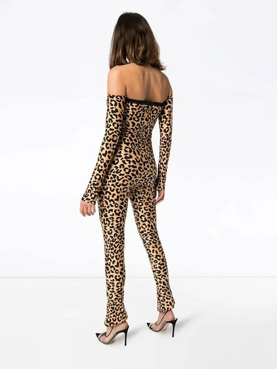 Shop Halpern Leopard Print Jumpsuit